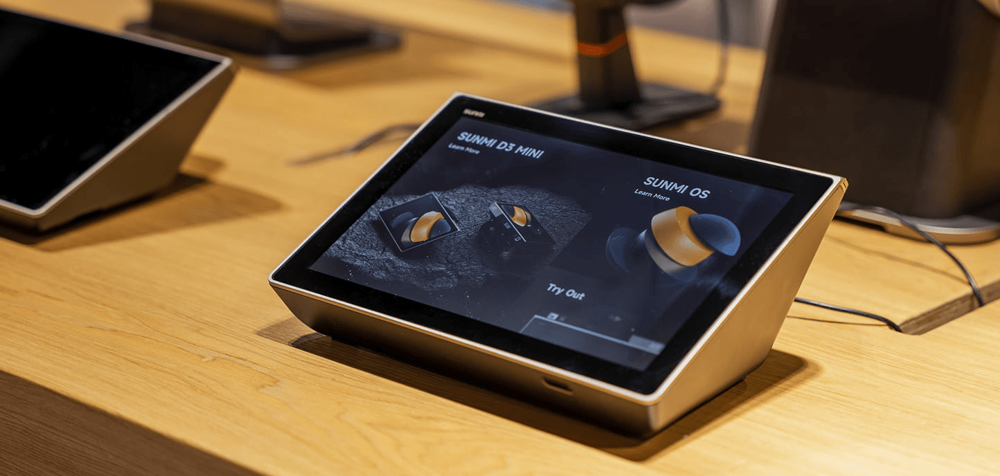 Tablette avec imprimante intégrée