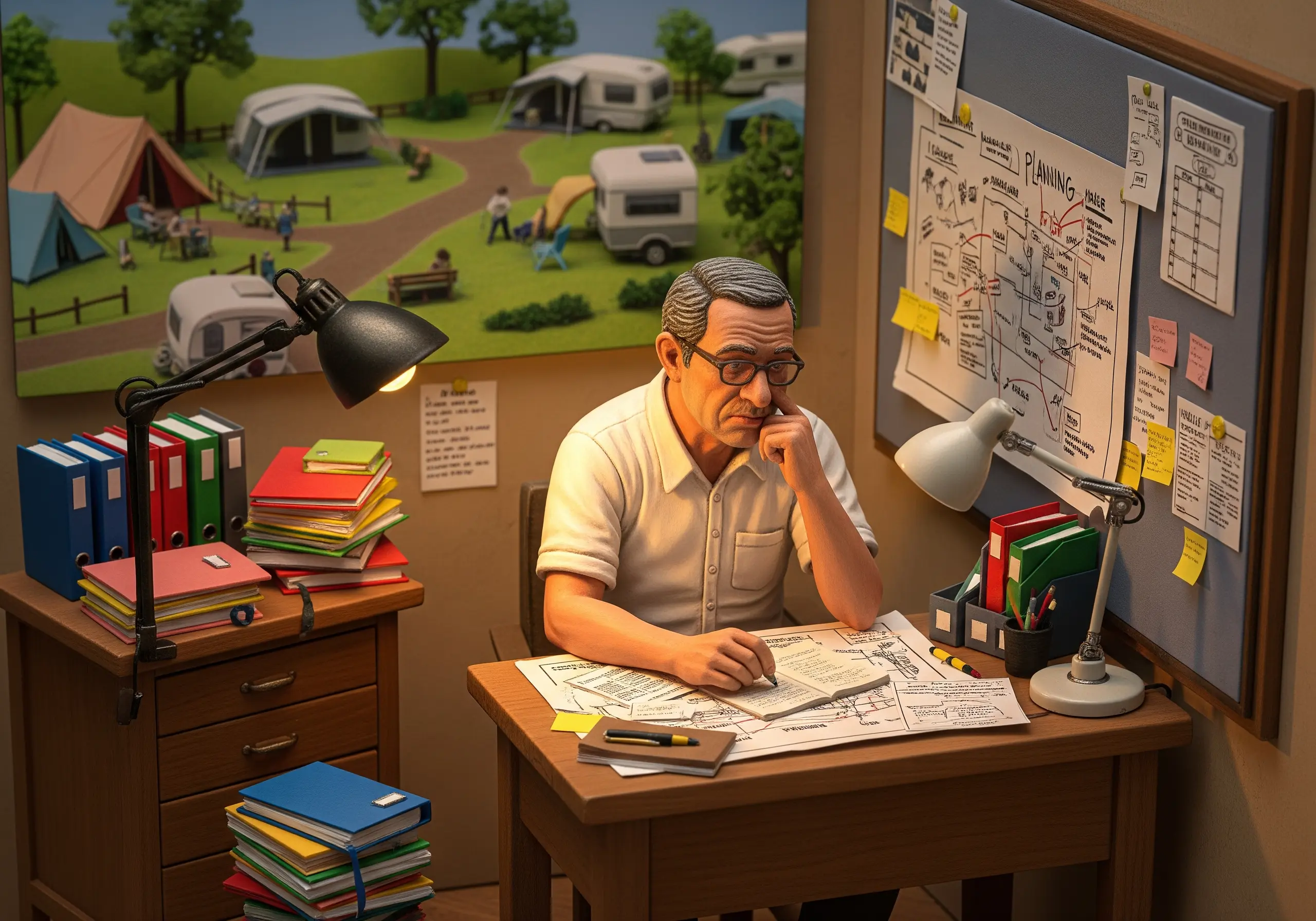 Sanitaires de camping