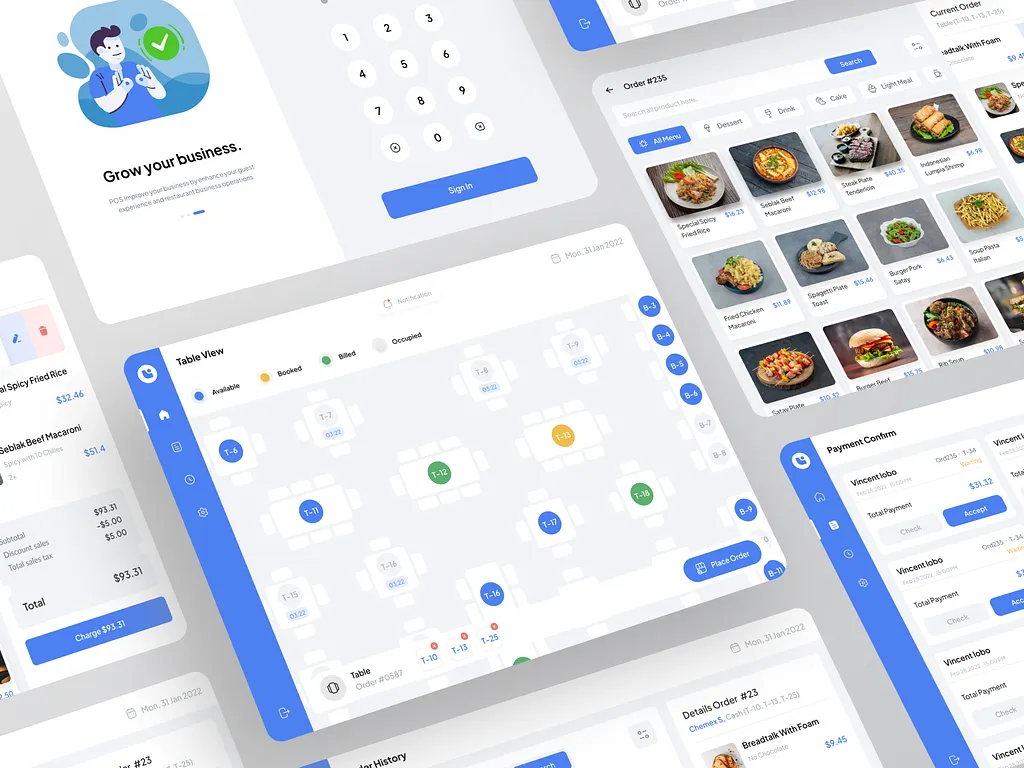 Interface de caisse tactile Weecop